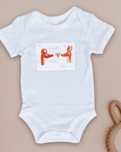 Baby bodysuit bambi